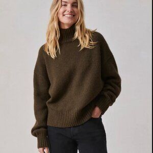 Buck Mason Highland Alpaca Turtleneck, River Rock